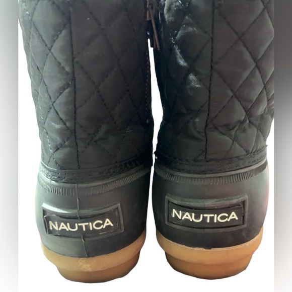 Nautica Snow/Rain Boots UNISEX WOMEN’S 8, Like New - Picture 3 of 8